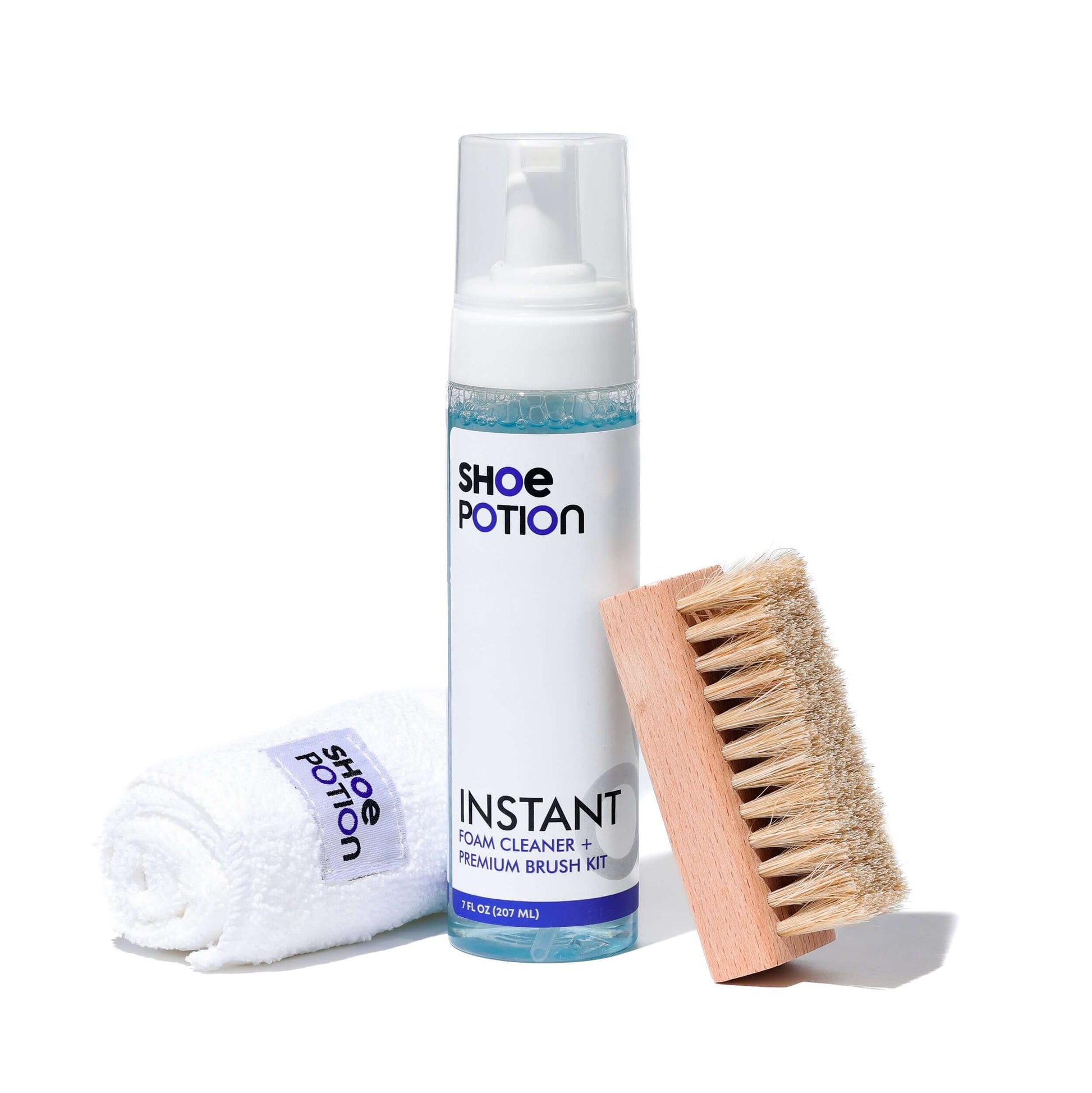 instant foam shoe cleaner kit